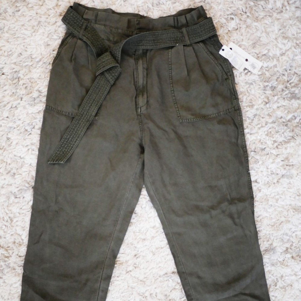 Treasure & Bond Paperbag Waist Pants NWT